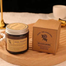 Charger l&#39;image dans la galerie, AROMA-Bougie parfumée sans fumée,  bougies artisanales en cire de soja.
