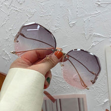 Charger l&#39;image dans la galerie, Lunettes de soleil rondes irrégulières pour femmes
