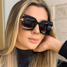 Charger l&#39;image dans la galerie, BRILLE-Lunettes de soleil 2022. Nouveau surdimensionné carré  pour femmes
