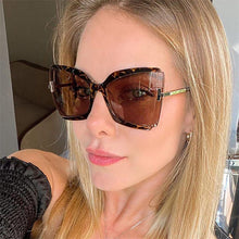 Charger l&#39;image dans la galerie, BRILLE-Lunettes de soleil 2022. Nouveau surdimensionné carré  pour femmes
