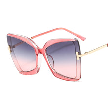 Charger l&#39;image dans la galerie, BRILLE-Lunettes de soleil 2022. Nouveau surdimensionné carré  pour femmes
